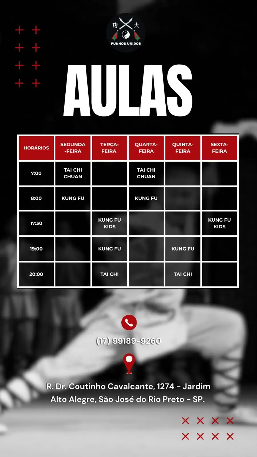 grade de aulas sao jose do rio preto